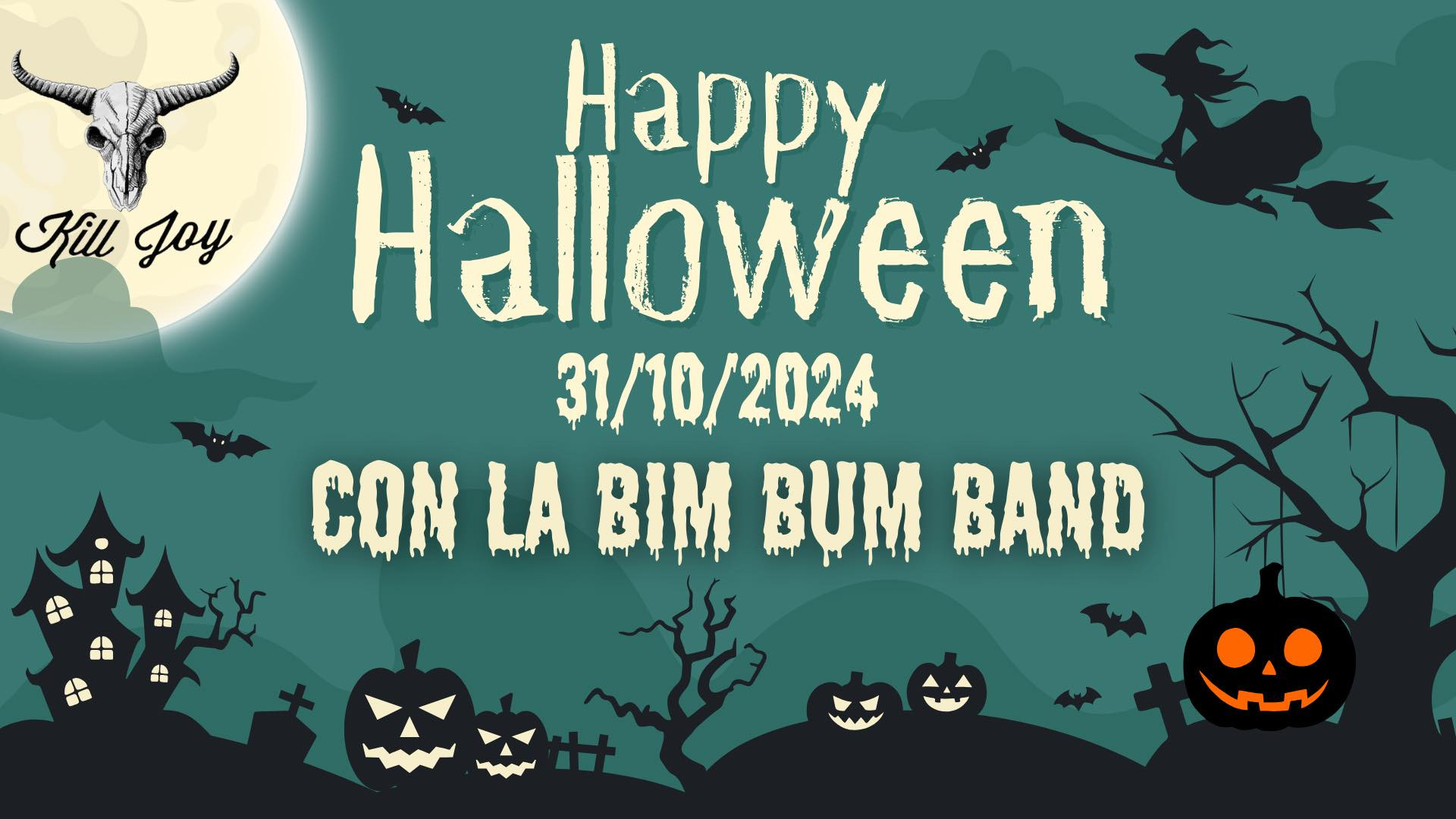 Halloween Cartoon Night con la Bim Bum Band